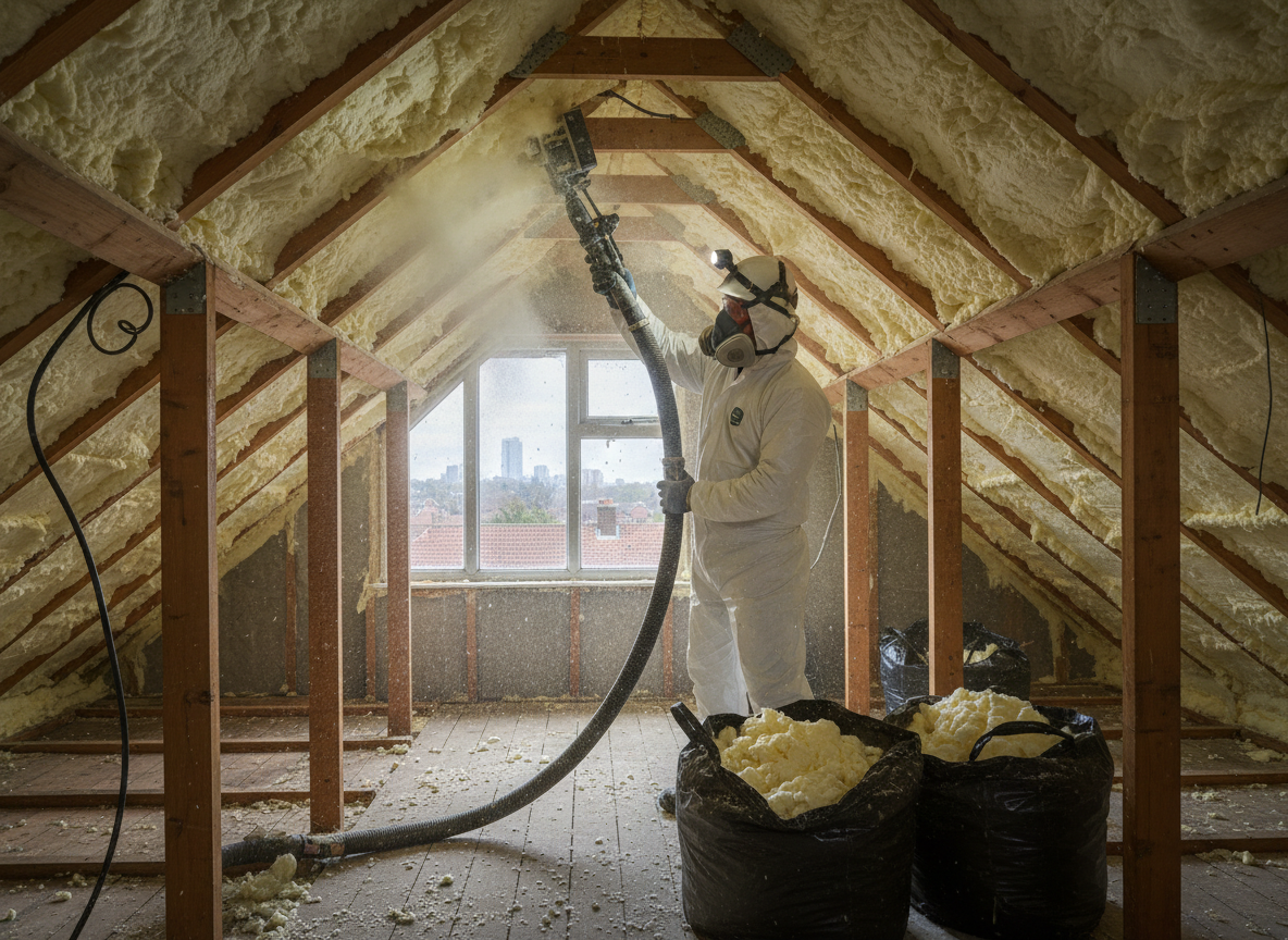 Spray Foam Removal in Lambeth