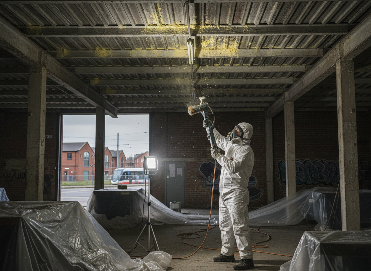 Warehouse Spray Foam Removal in Croydon, Greater London